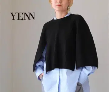 YENN 케이프 니트 풀오버