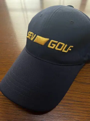 세븐 골프 캡 네이비 프리 사이즈