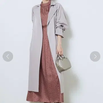 snidel 스나이델 Sustainable 글로스 트렌치코트