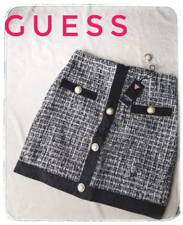 미사용 택 포함 GUESS 미니 스커트 타이트 스커트 S 사이즈 게스