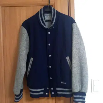 쇼와 빈티지 NCAA 스타디움 점퍼 네이비/그레이
