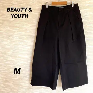 뷰티 앤 유스 가우초 팬츠 [ M ] 와이드 팬츠 원턱 0634