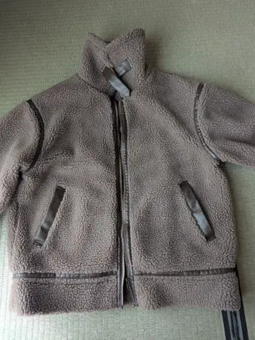 겨울 상품 아우터 브라운 L 사이즈 보아