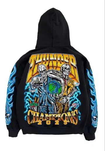 NBA x WL THUNDER WORLD CHAMPS HOODIE XL