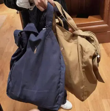 POLO 폴로 로고 자수 숄더백 토트백