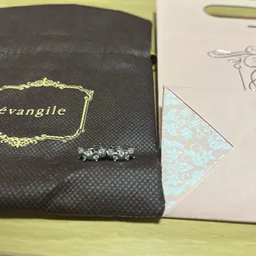 evangile 크리스탈 귀찌 기프트 백 포함