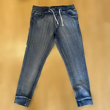 데님 블루 조거 팬츠 L 사이즈