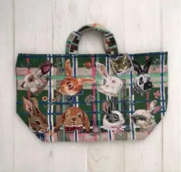 새상품 나탈리 레테 보트&토트 토트백 토끼