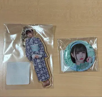 아이돌 키링 & 배지 세트