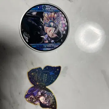 악마 고양이 보스키 아레나스 아크릴 코스터 & 스티커 세트