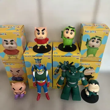 짱구는 못말려(크레용 신짱) 피규어 6체 세트