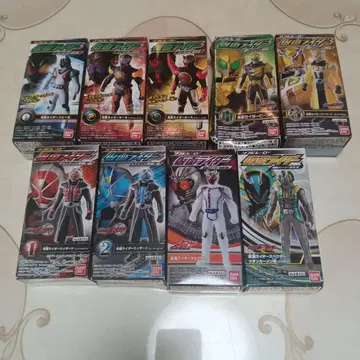 가면라이더 피규어 9체 세트