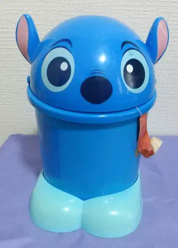 스티치 캐릭터형 양동이 약 30cm