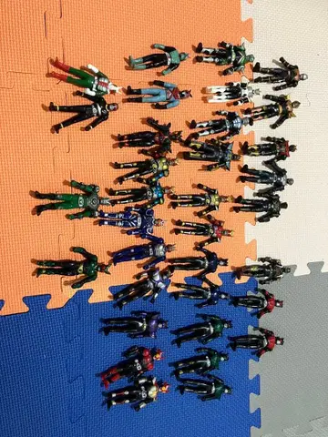 가면라이더 피규어 세트 다수 미니피규어