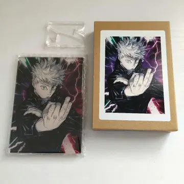 주술회전 아크릴 아트 보드 고죠 사토루 점프 정기 구독 한정판
