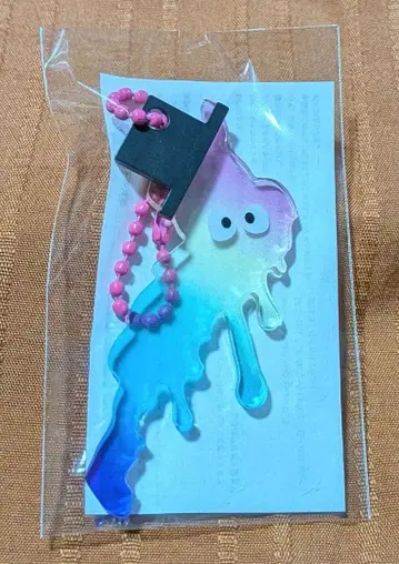 아크릴 비와호 키링 레인보우