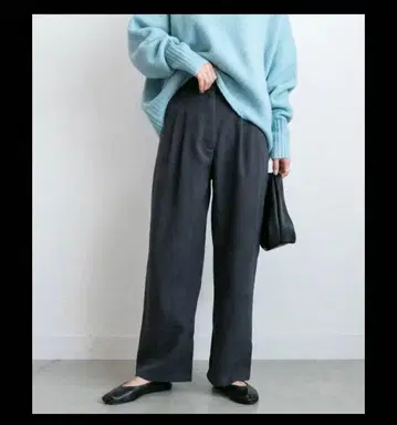 PICHI 피이치 미라인 슬랙스 팬츠 롱 기장