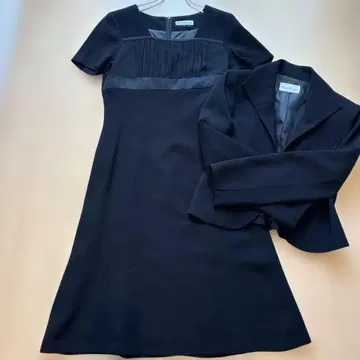 포멀 원피스 세트 졸업식 취업 A라인 원피스 자켓