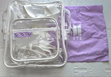 공식 상품 BTS merch 비닐 가방