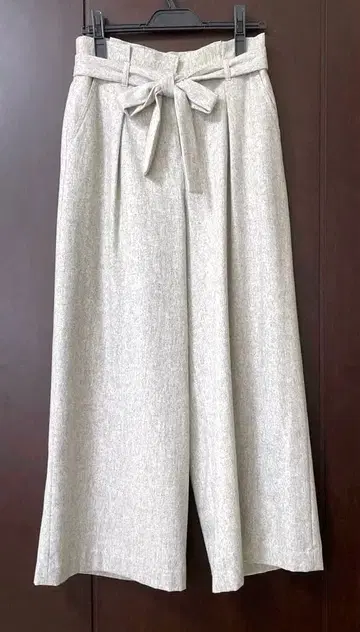 내추럴 뷰티 베이직 와이드 팬츠 그레이 M