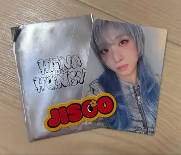 HANA 트레이딩 카드 JISOO 지수