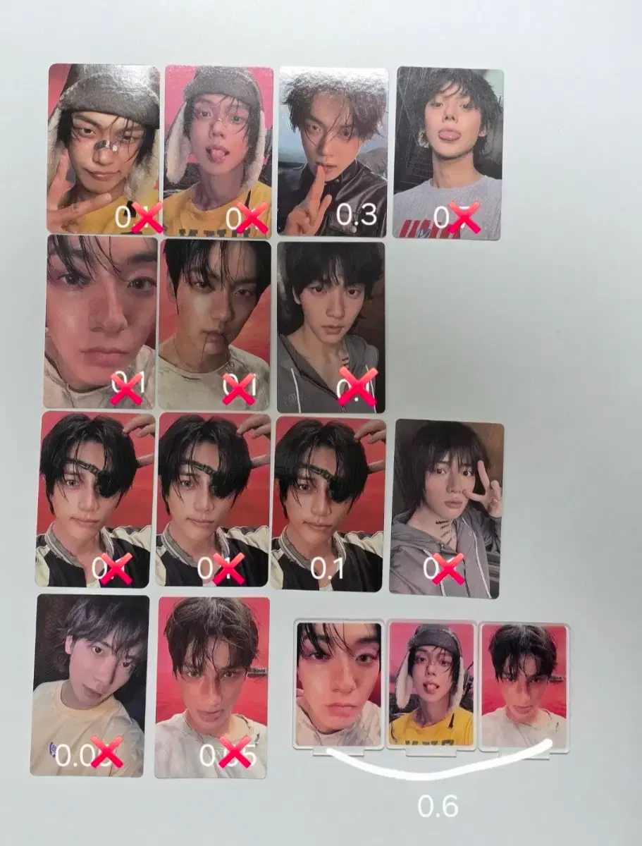 TXT Together album poca acrylic