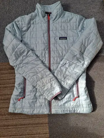 patagonia M 사이즈 다운 자켓 라이트 블루