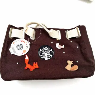 Starbucks 토트백 오넘나이트 초콜릿 브라운