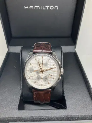 무료배송 HAMILTON 자동 시계 크로노그래프