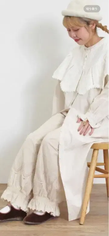 사만사 모스모스 [ 새상품급 ] 밑단 조임 레이스 속바지 베이지