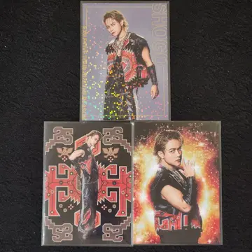 EXILE 이와타니 쇼고 포토 카드 시크릿 포함 3종 세트