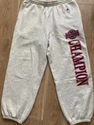 챔피언 스웨트 팬츠 XL 헤더 그레이
