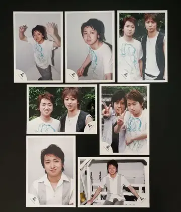 아라시 오노 사토시 공식 사진 7매 세트