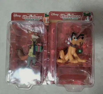 2025 디즈니 크리스마스 오너먼트 HAPPY 복권 닉 & 플루토