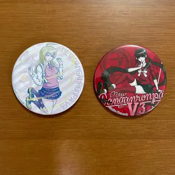 캔뱃지 뉴 단간론파 V3 아카마츠 카에데 하루카와 마키