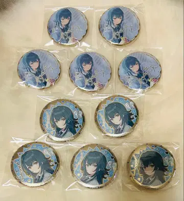 학원 아이돌 마스터 츠키무라 테마리 캔뱃지 금뱃지 10개