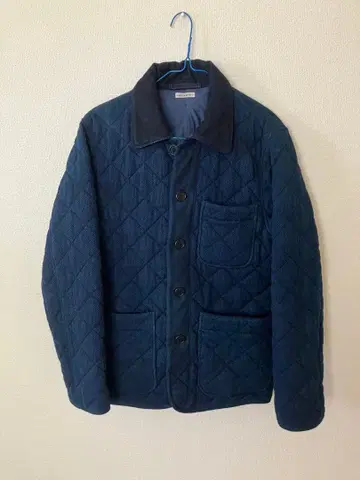 BLUE BLUEJAPAN 인디고 사시코 퀼팅 자켓