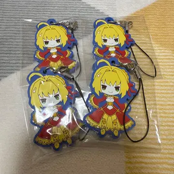 FGO Fate 산리오 러버 스트랩 네로 세이버