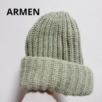 ARMEN 니트 모자 볼륨 루즈핏 빅