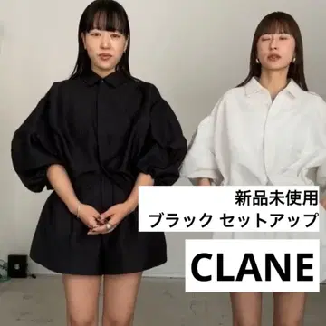 CLANE DAD SHORT 셋업 블랙