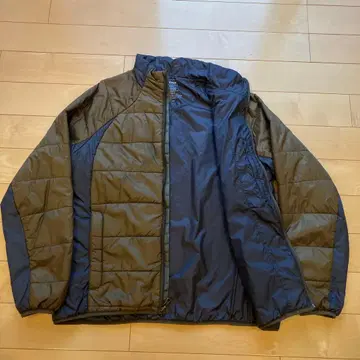 L.L.Bean 다운 자켓 M 사이즈 올리브 그린/네이비