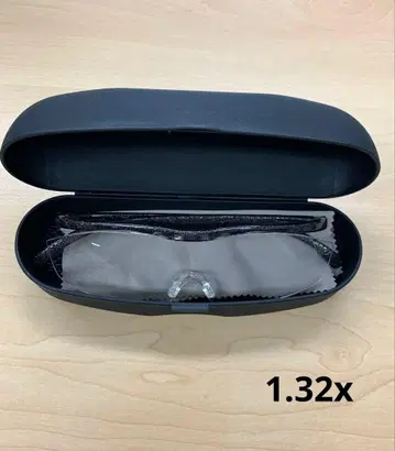 미사용 새상품 하즈키 루페 라지 1.32x 블랙 그레이