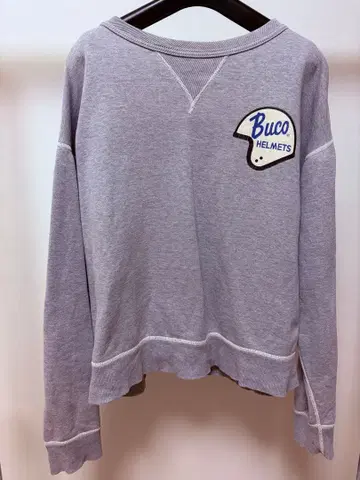 리얼맥코이 부코 양V 프린트 맨투맨 아메카지 L 새상품급