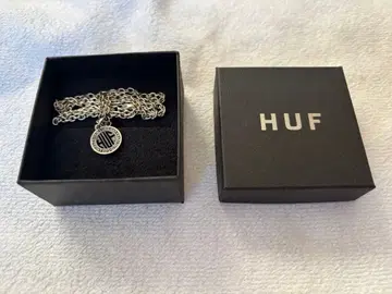 HUF 실버 체인 목걸이