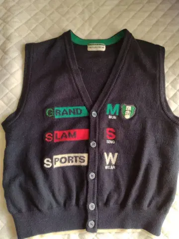 마우싱 베스트 니트 남성용