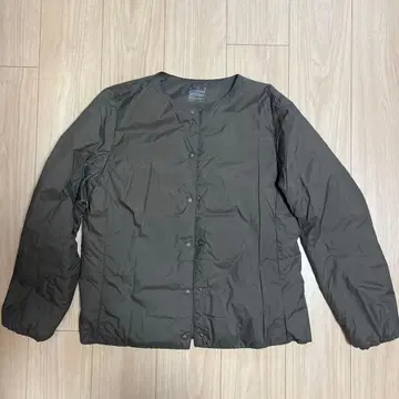 다크 그린 다운 자켓 XL