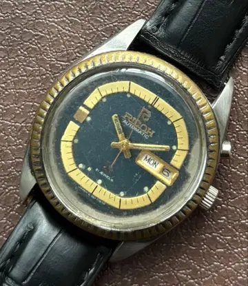 빈티지 손목시계 RICOH 남성용 기계식 자동 와인딩 리코