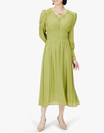 프레이 아이디 (FRAY I.D) 롱 원피스 긴팔