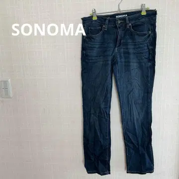 SONOMA 스트레이트 데님 2S 사이즈