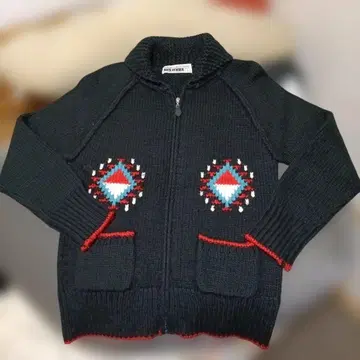 BACK NUMBER 코위찬 가디건 블랙